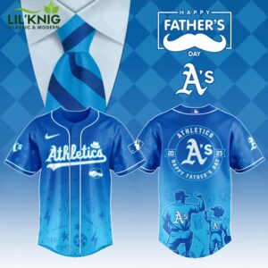 Athletics 2025 Father’s Day Jersey – MLB Baseball Fan Gift