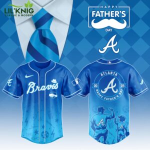 Atlanta Braves 2025 Father’s Day Jersey – Official MLB Team Shirt
