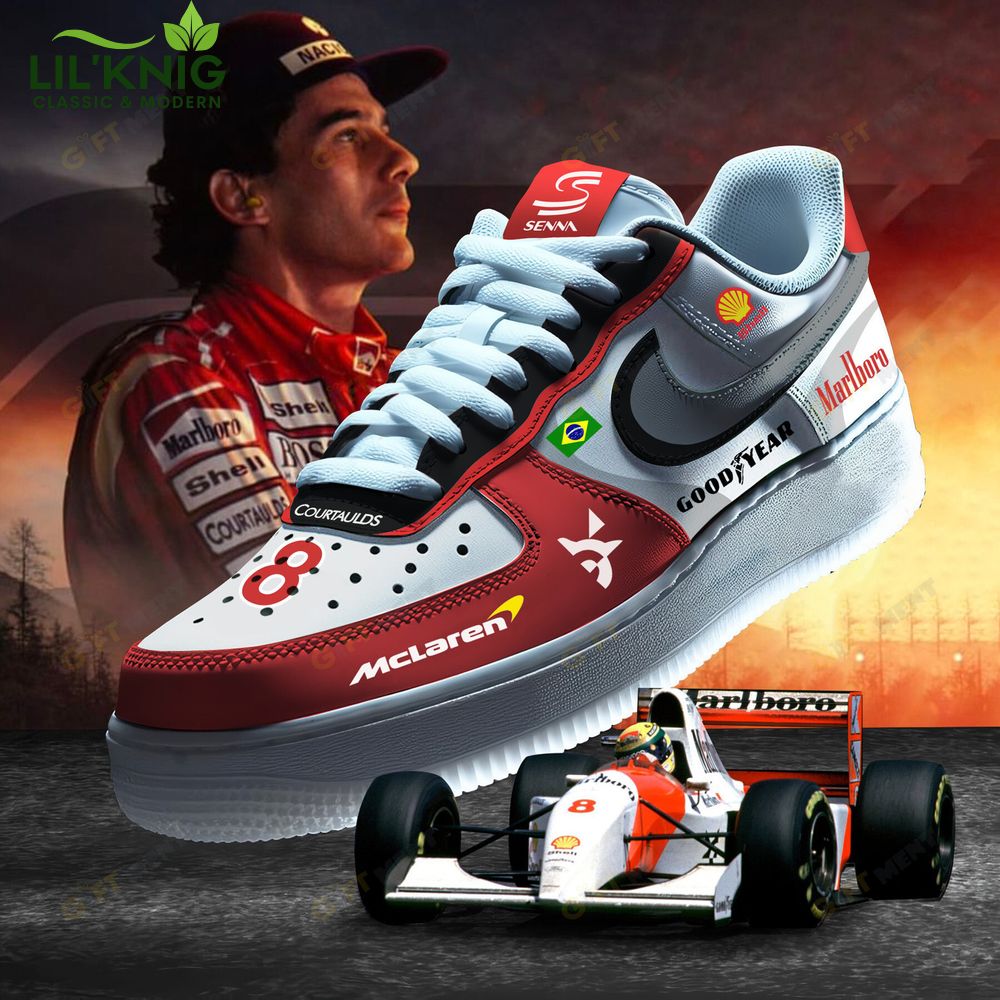 Ayrton Senna Air Force Sneaker Ayrton Senna Air Force Sneaker