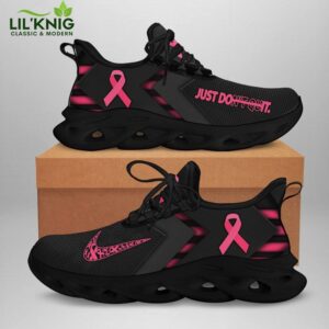 Breast Cancer Premium Max Soul Shoes “Just Don’t Quit” Limited Edition