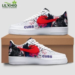 Chicago Cubs x Star Wars Night 2025 AF1 Sneakers – Galactic Baseball Fan Shoes