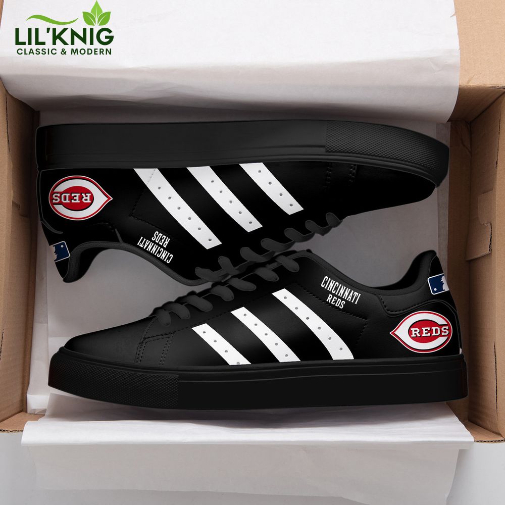 Cincinnati Reds Limited Version Black Stan Smith Cincinnati Reds Limited Version Black Stan Smith