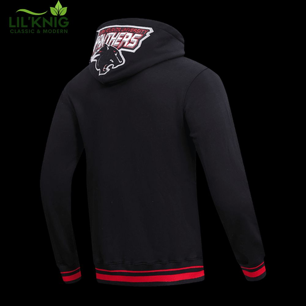 Clark Atlanta University Classic Men'S Stacked Logo Po Hoodie Clark Atlanta University Classic Men'S Stacked Logo Po Hoodie