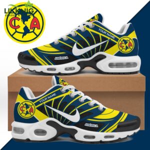 Club America Air Max Plus Sneakers – Custom Sport Edition Shoes