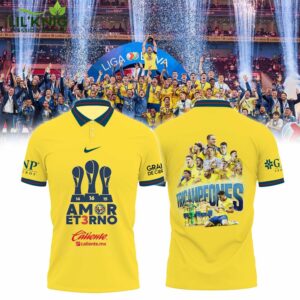 Club America Tri-Champion Limited Polo Shirt – Official Champion Apparel