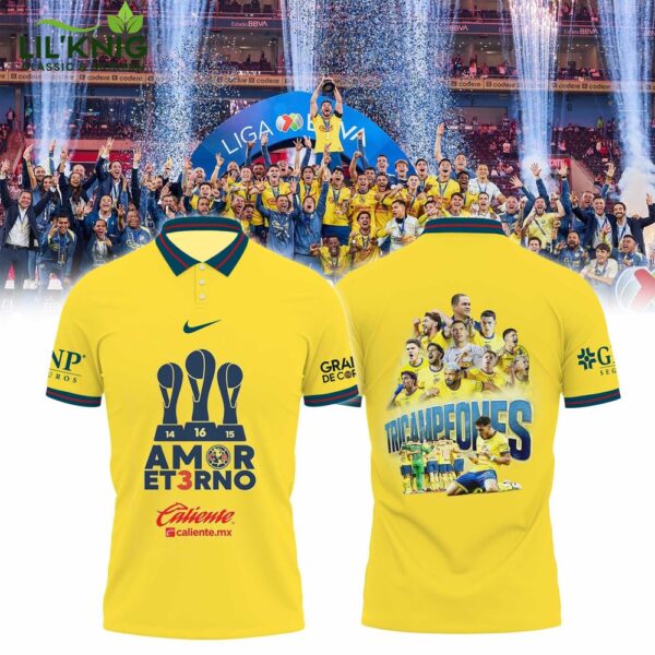 Club America Tri-Champion Limited Polo Shirt – Official Champion Apparel
