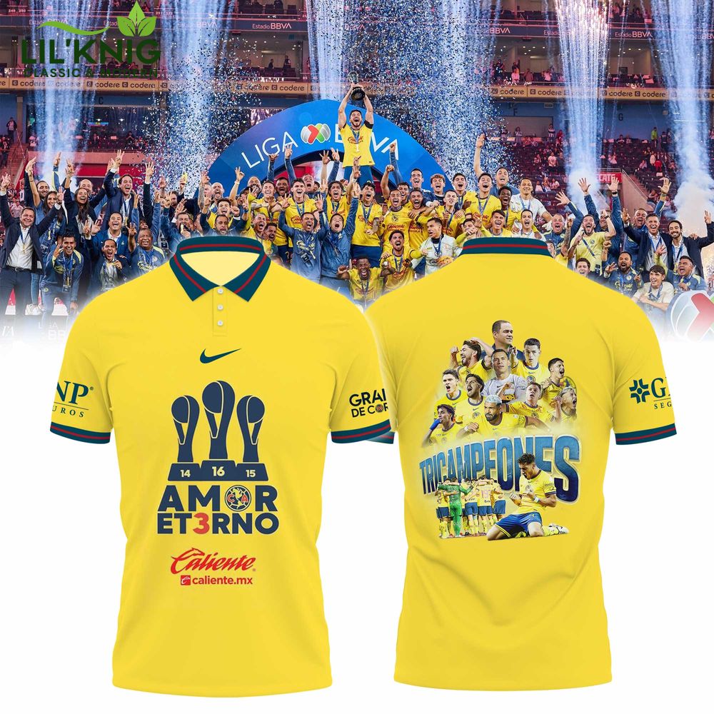 Club America Tri-Champion Limited Polo Shirt – Official Champion Apparel Club America Tri-Champion Limited Polo Shirt – Official Champion Apparel