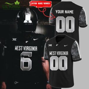 Customize West Virginia Coal Rush Blackout Limited Premium 2024 Jersey