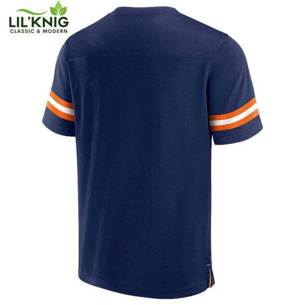Denver Broncos Nfl Hashmark V-Neck Short Sleeve Jersey