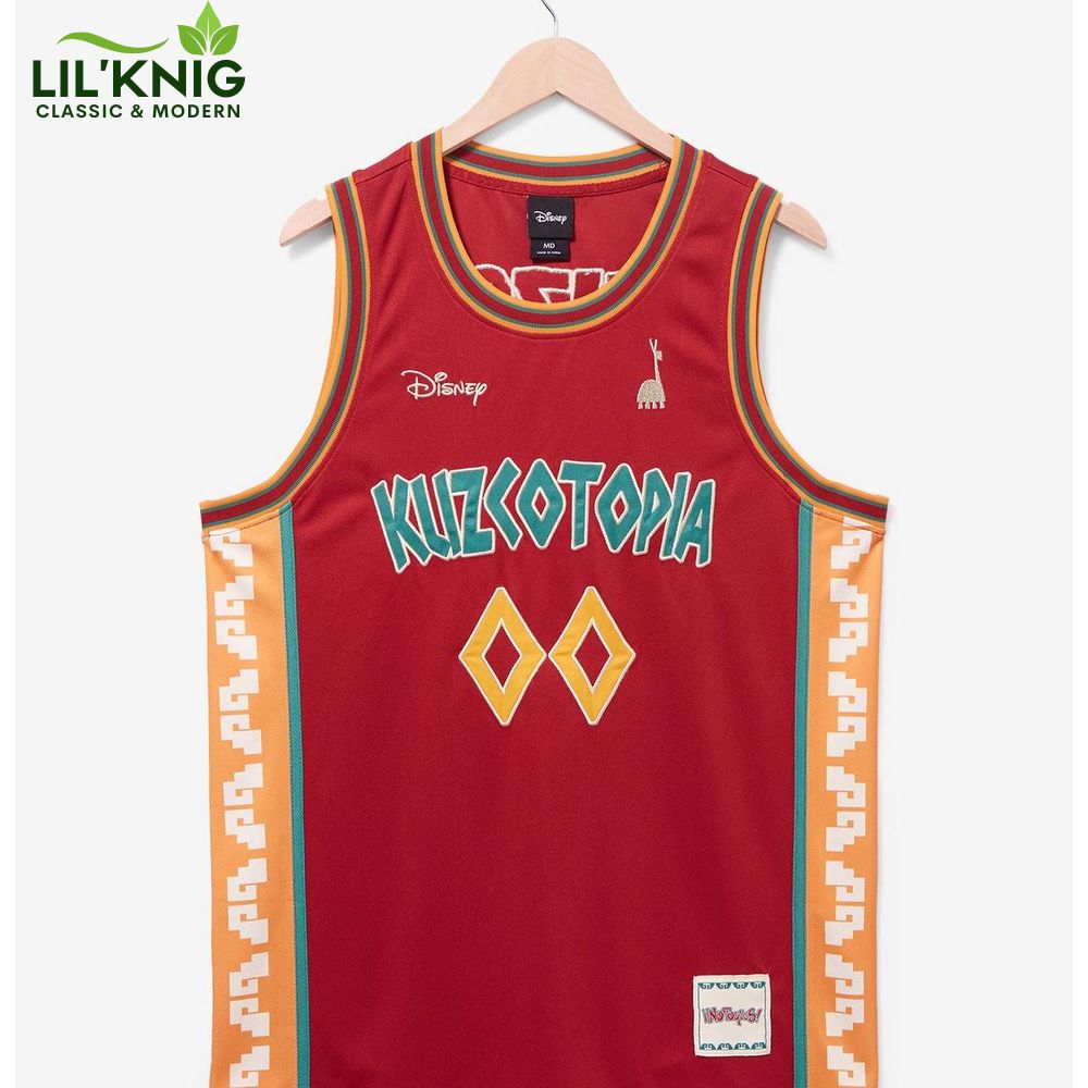Disney The Emperor'S New Groove Kuzcotopia Basketball Jersey Disney The Emperor'S New Groove Kuzcotopia Basketball Jersey