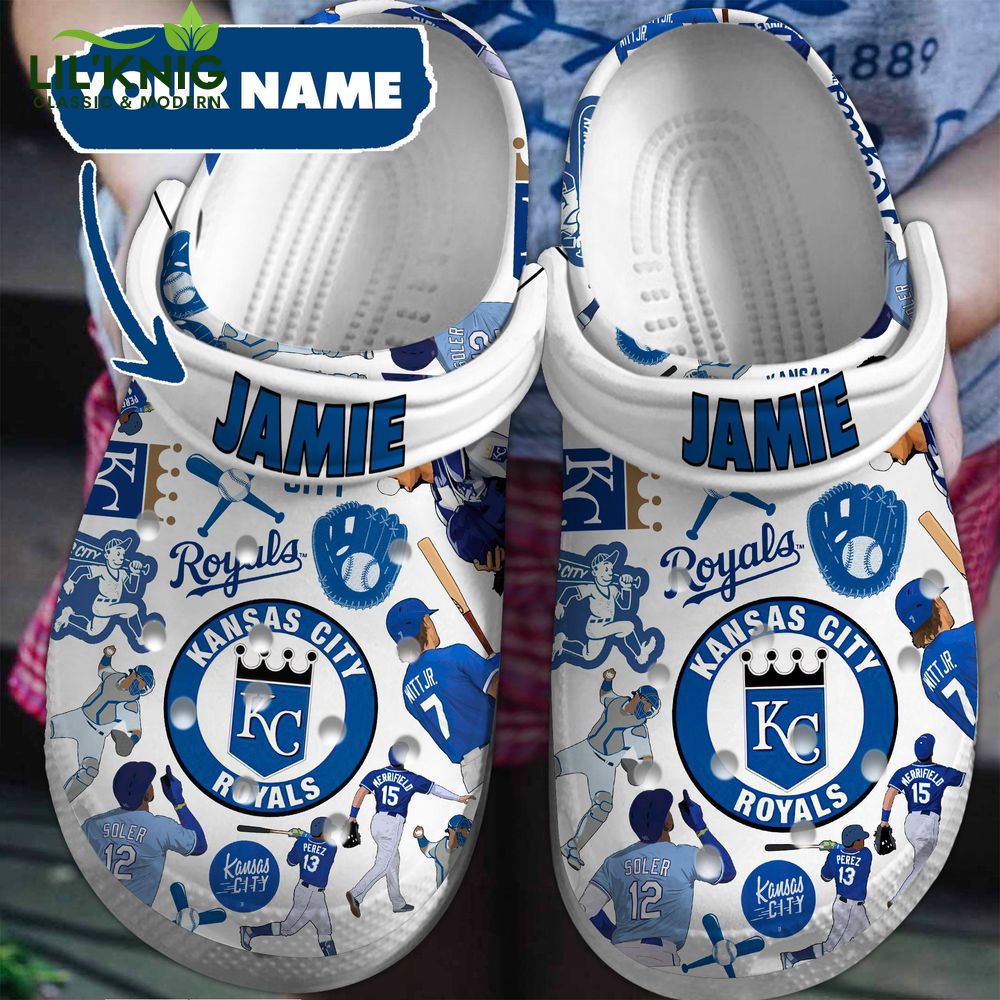 Footwearmerch Kansas City Royals MLB Sport Crocs Clogs Crocband Shoes Comfortable For Men Women and Kids Footwearmerch Kansas City Royals MLB Sport Crocs Clogs Crocband Shoes Comfortable For Men Women and Kids