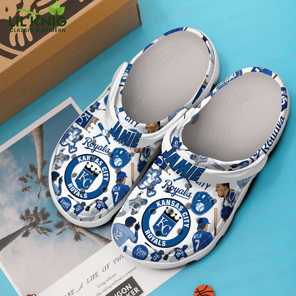Footwearmerch Kansas City Royals MLB Sport Crocs Clogs Crocband Shoes Comfortable For Men Women and Kids Footwearmerch Kansas City Royals MLB Sport Crocs Clogs Crocband Shoes Comfortable For Men Women and Kids