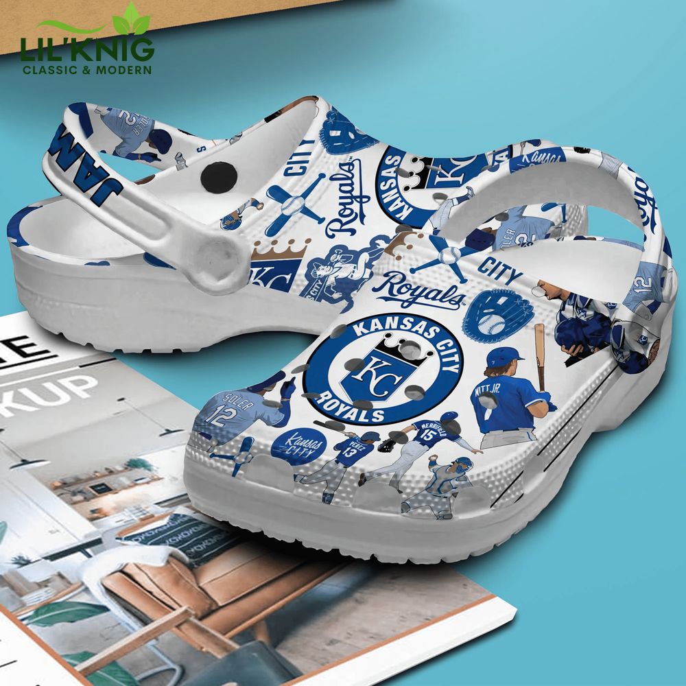 Footwearmerch Kansas City Royals MLB Sport Crocs Clogs Crocband Shoes Comfortable For Men Women and Kids Footwearmerch Kansas City Royals MLB Sport Crocs Clogs Crocband Shoes Comfortable For Men Women and Kids
