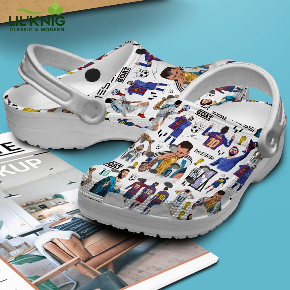 Footwearmerch Lionel Messi Football Soccer Sport Crocs Crocband Clogs Shoes Footwearmerch Lionel Messi Football Soccer Sport Crocs Crocband Clogs Shoes