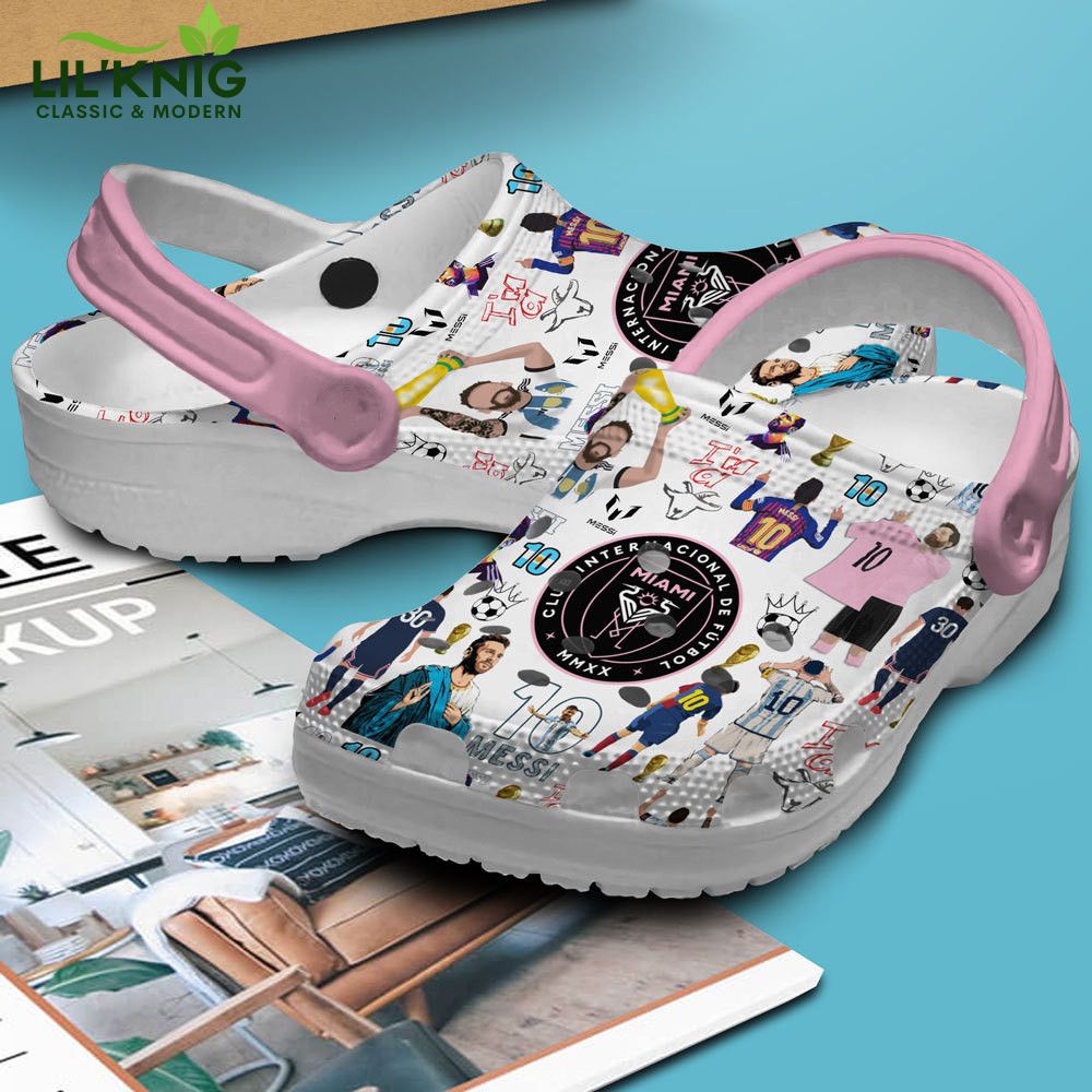 Footwearmerch Lionel Messi Football Soccer Sport Crocs Crocband Clogs Shoes Comfortable Footwearmerch Lionel Messi Football Soccer Sport Crocs Crocband Clogs Shoes Comfortable