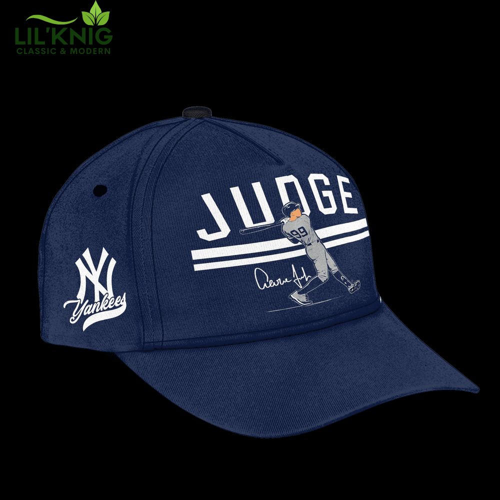 Judge New York Baseball Cap Unisex - Classic Style for Fans Judge New York Baseball Cap Unisex - Classic Style for Fans