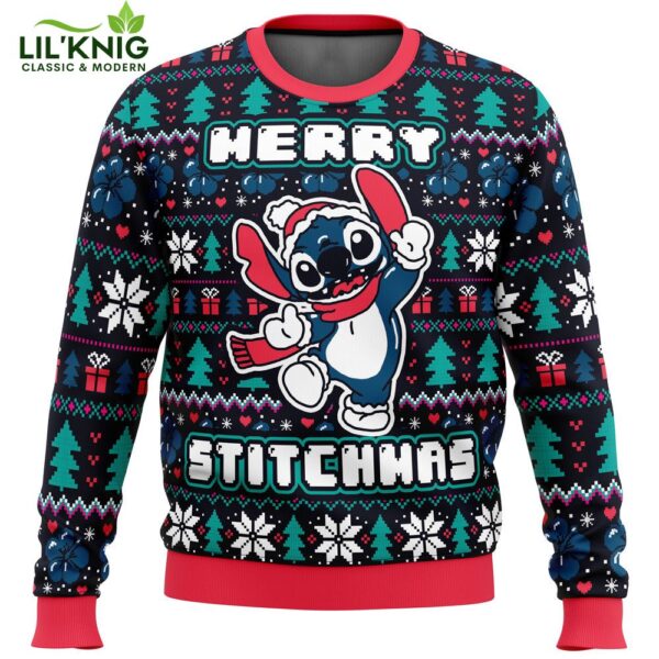 Merry Stitchmas Very Hot Ugly Sweater For Christmas 2024
