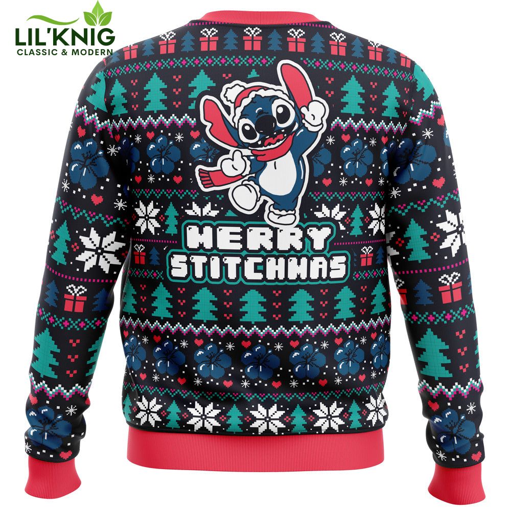 Merry Stitchmas Very Hot Ugly Sweater For Christmas 2024 Merry Stitchmas Very Hot Ugly Sweater For Christmas 2024
