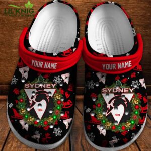 New Custom Sydney Crocs Shoes For Fan Supper Hot Special Edition 2024