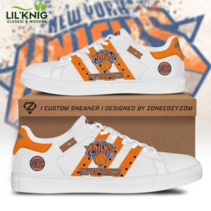 New York Knicks Custom Stan Smith Shoes – Personalized NBA Fan Apparel