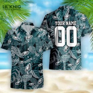 Philadelphia Eagles Hawaiian Style Shirt