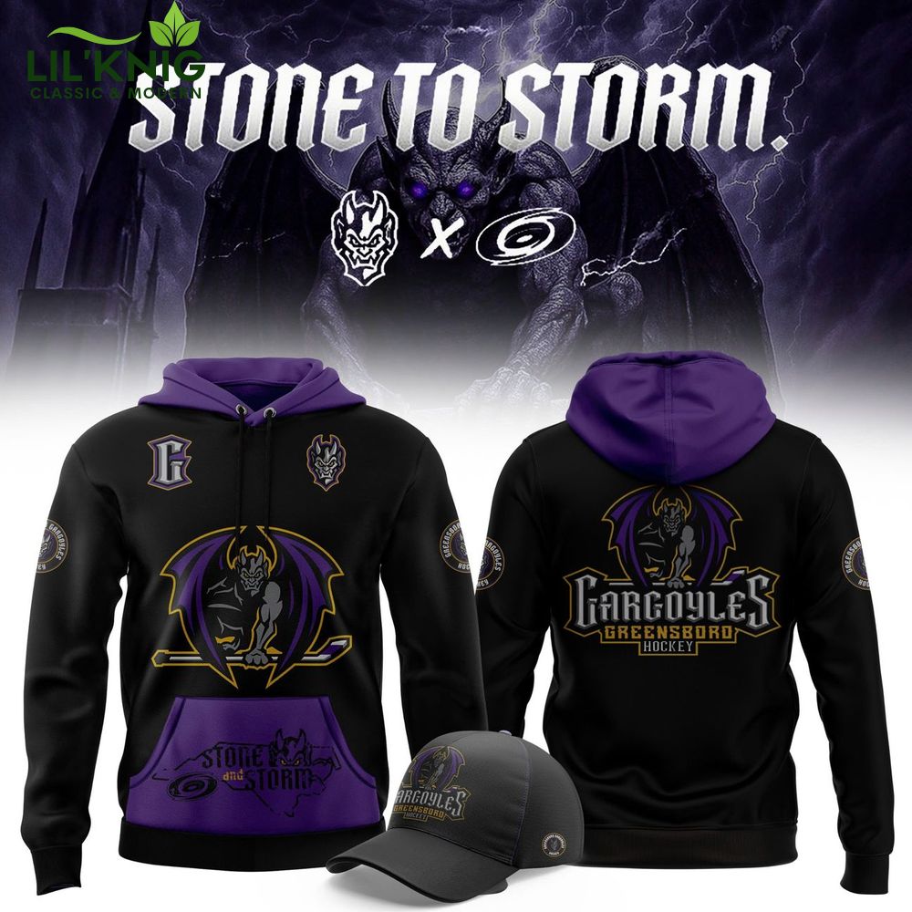 "Stone to Storm" New 2025 Special Hoodie in Black "Stone to Storm" New 2025 Special Hoodie in Black