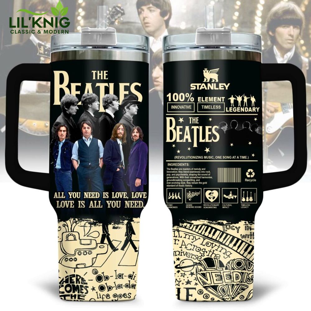 The Beatles Band Music All You Need is Love Tumbler The Beatles Band Music All You Need is Love Tumbler