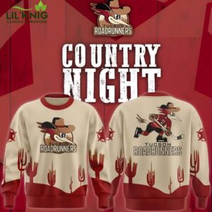 Tucson Roadrunners Country Night Limited Edition Sweatshirt 2025