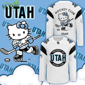 Utah Hockey Club x Hello Kitty 50th Anniversary Hockey Jersey (White)