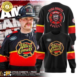Utica Comets x Fire Department Sweatshirt 2025