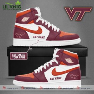 Virginia Tech 2025 Air Jordan 1 Shoes