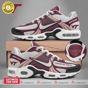 Virginia Tech 2025 TN Shoes Custom Name For Fan