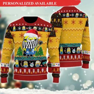 Minions Christmas Ugly Sweater – Ugly Christmas Sweater- Jumper