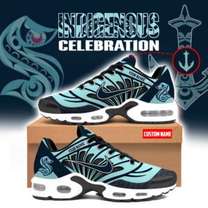 Seattle Kraken 2024 Indigenous Peoples Night Custom Nike Air Max Plus Shoes
