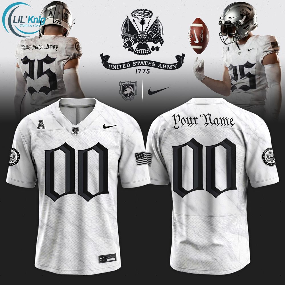 Army Black Knights Army 250 Collection Limited Edition Customized Jersey Army Black Knights Army 250 Collection Limited Edition Customized Jersey