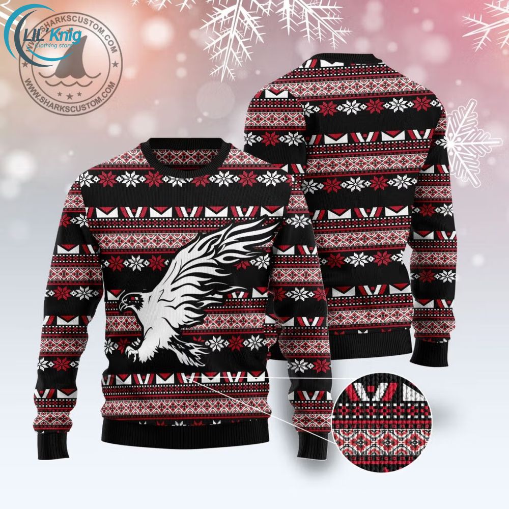 Eagle Native Ugly Christmas Sweater Eagle Native Ugly Christmas Sweater