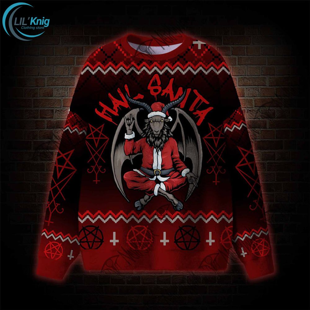 Hail Santa Ugly Sweat Hail Santa Ugly Sweat