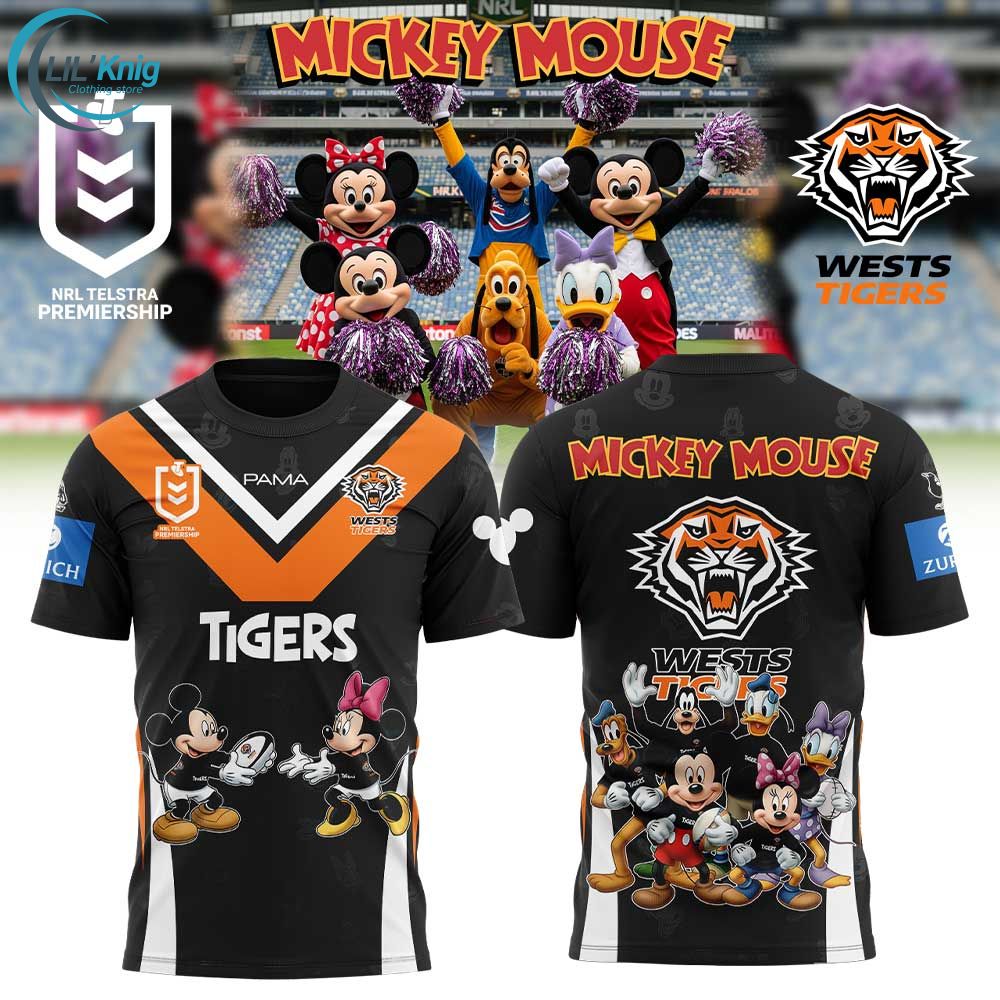 Limited Edition W Tigers Mickey Mouse Shirt Limited Edition W Tigers Mickey Mouse Shirt