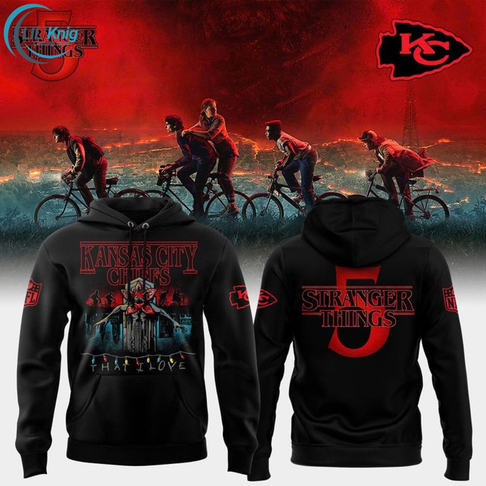 Limited Editions Kansas City Chiefs x Stranger Things Special Hoodie 2025 Limited Editions Kansas City Chiefs x Stranger Things Special Hoodie 2025