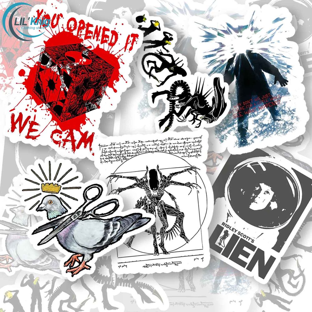 Pack of 6 Movie Stickers Pack of 6 Movie Stickers