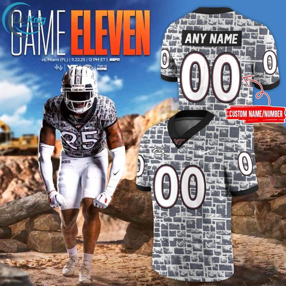 Virginia Tech Football From Quarry To Kickoff 2025 Combo Jersey Custom Virginia Tech Football From Quarry To Kickoff 2025 Combo Jersey Custom