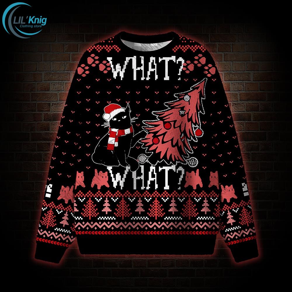 What? What? Ugly Sweatshirts What? What? Ugly Sweatshirts