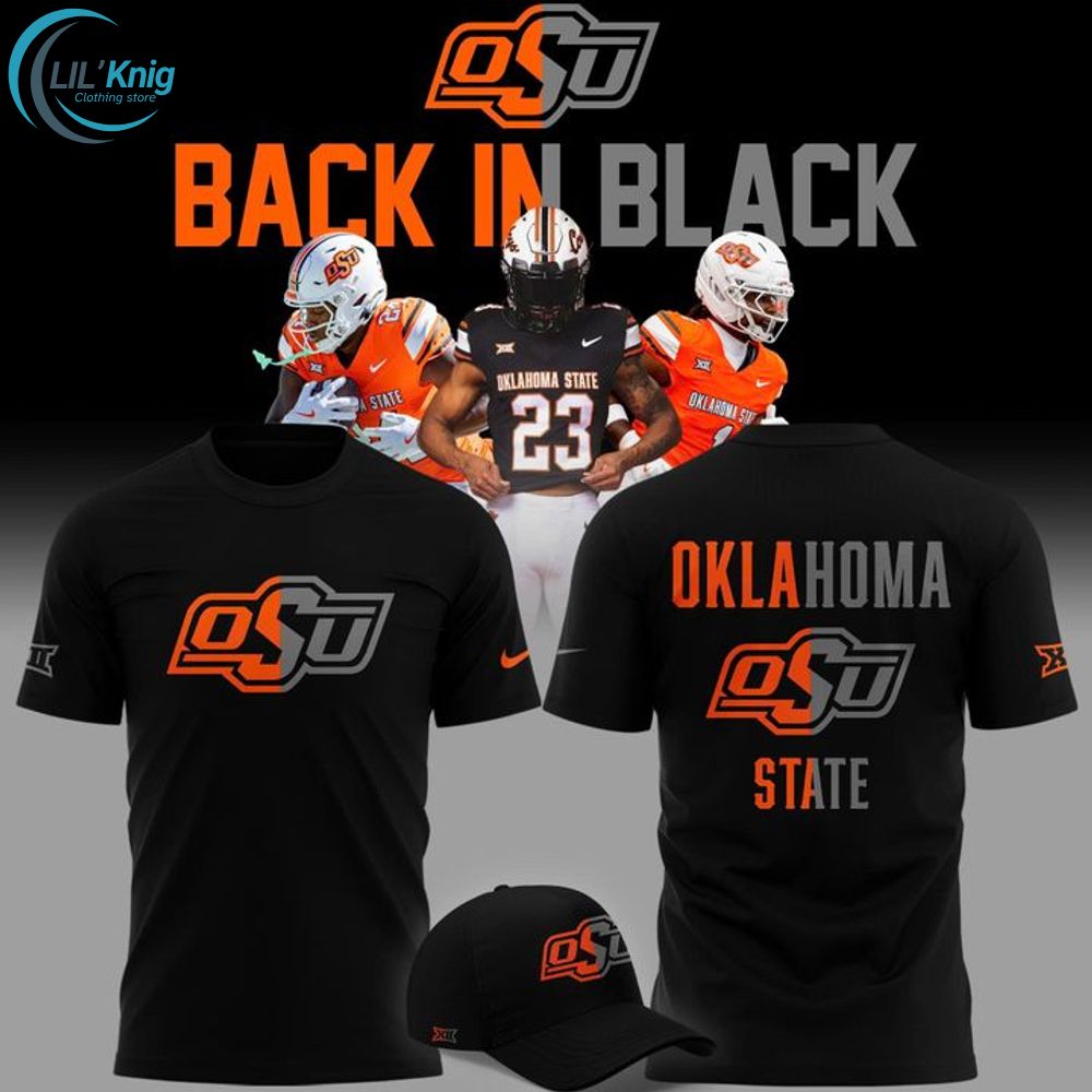 2025 limited edition t-shirt OSU Cowboy Football "Back In Black" 2025 limited edition t-shirt OSU Cowboy Football "Back In Black"