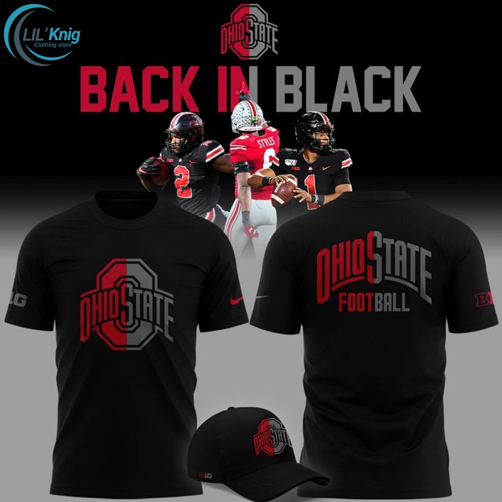 2025 limited edition t-shirt Ohio State Football "Back In Black" 2025 limited edition t-shirt Ohio State Football "Back In Black"