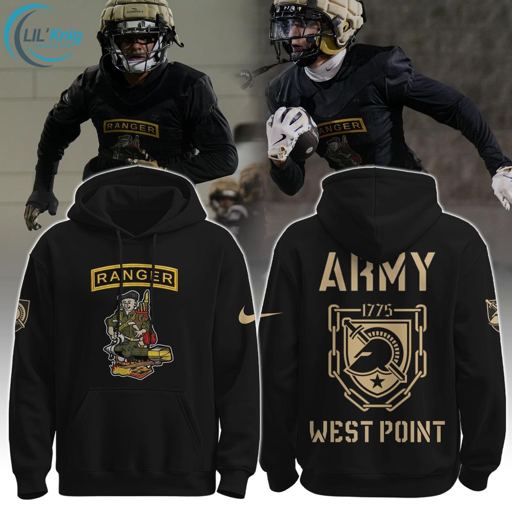 Army West Point Athletics Ranger Special Edition 2025 Hoodie Army West Point Athletics Ranger Special Edition 2025 Hoodie