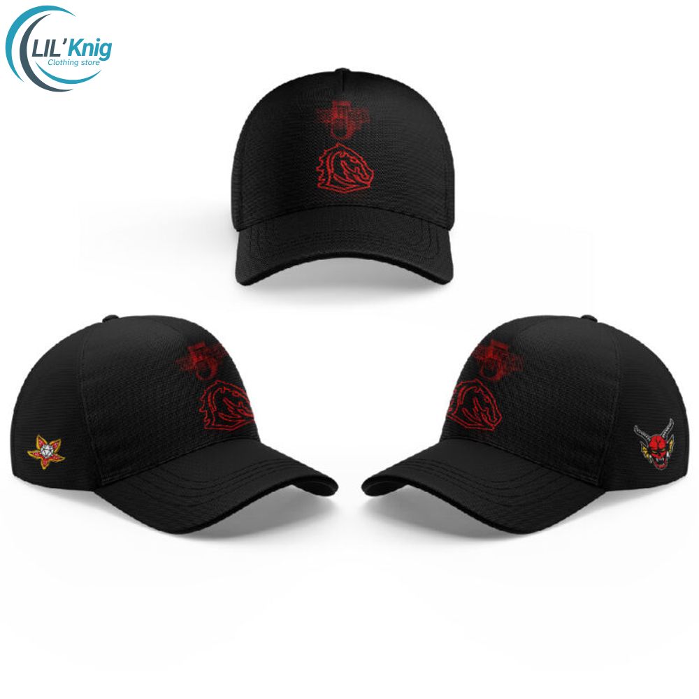 B Broncos Stranger Things 5 Combo Shirt B Broncos Stranger Things 5 Combo Shirt