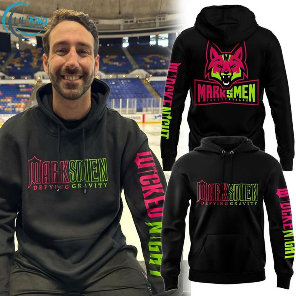 Fayetteville Marksmen'' Wicked Night '' Hoodie 2025 Fayetteville Marksmen'' Wicked Night '' Hoodie 2025