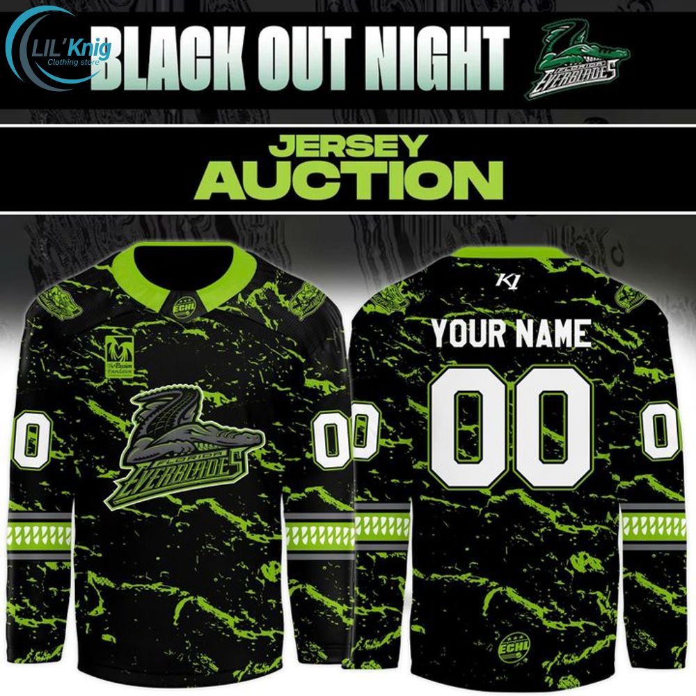 Florida Everblades x Blackout Night 2025-26 Jersey Florida Everblades x Blackout Night 2025-26 Jersey