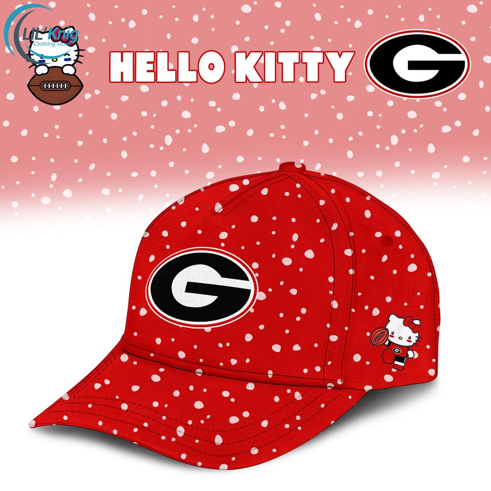 Georgia Bulldogs x Hello Kitty 2025 Special Edition Hoodie Georgia Bulldogs x Hello Kitty 2025 Special Edition Hoodie