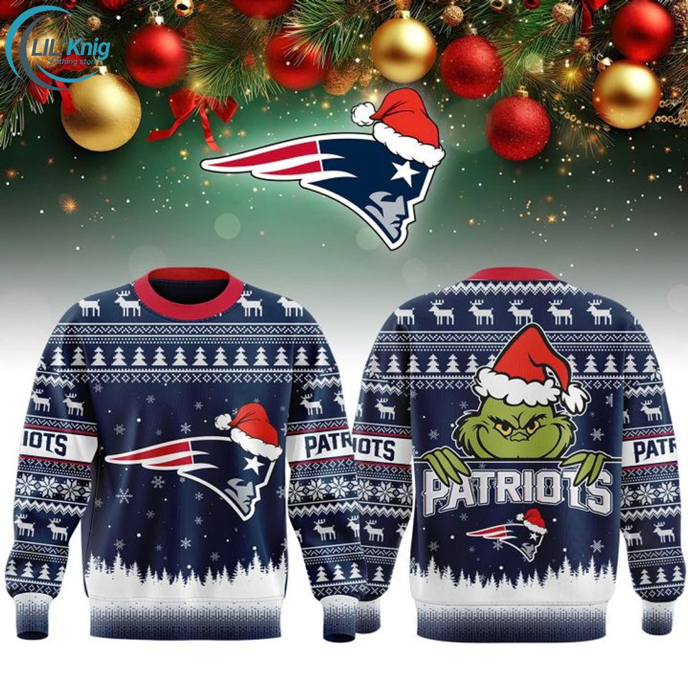 imited Edition New England Patriots x Christmas Special Sweatshirt 2025 imited Edition New England Patriots x Christmas Special Sweatshirt 2025